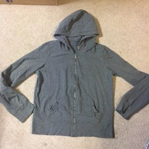Dark gray sweatshirt